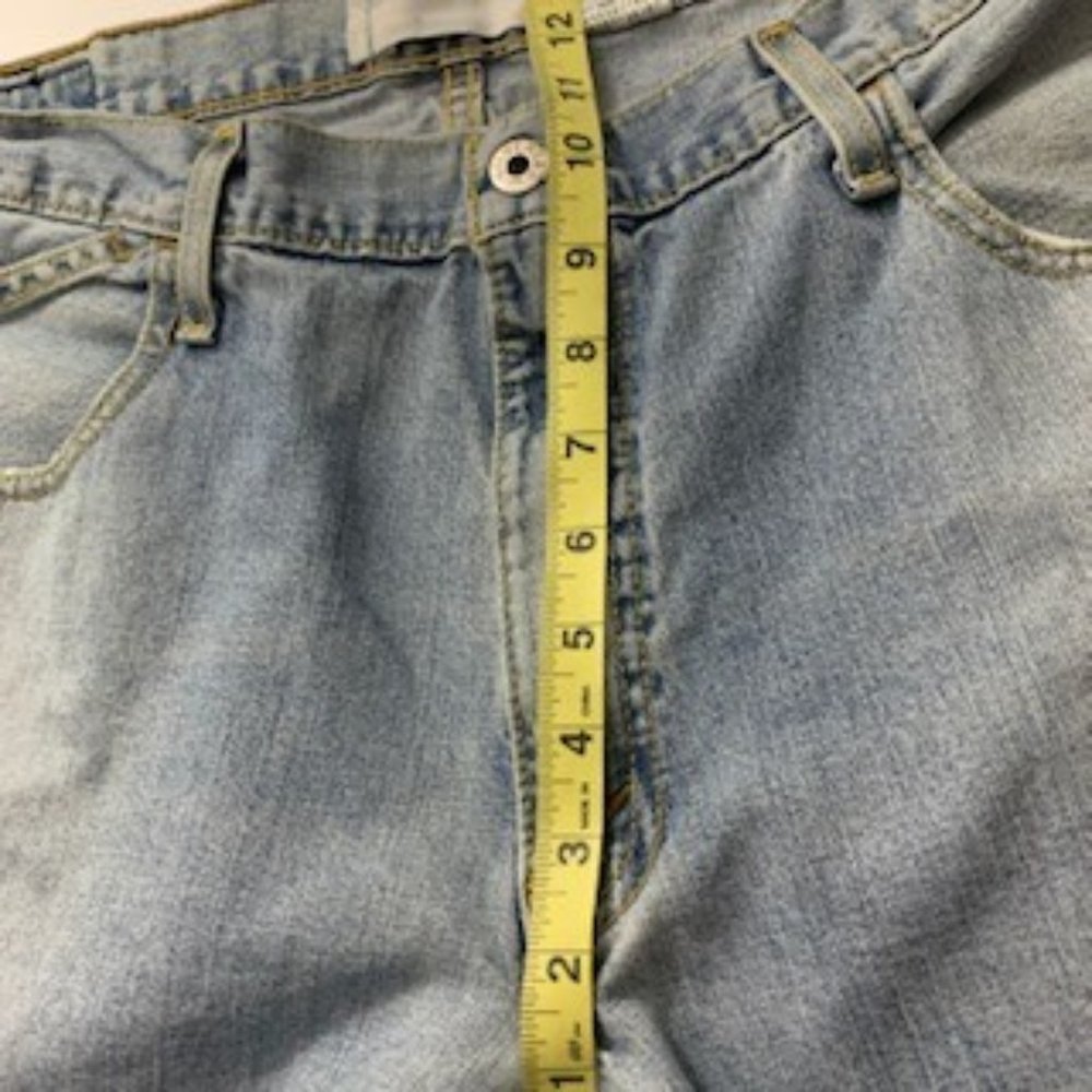 Levis Silver Tab Womens Baggy Denim Jeans zip up fly 36 X 34 - Picture 8 of 12